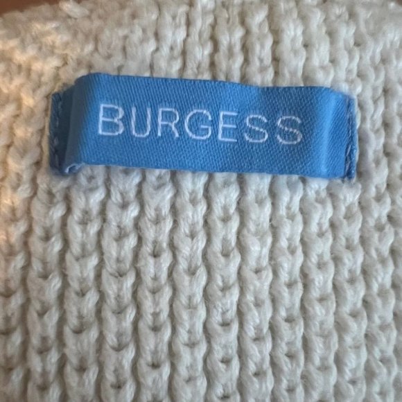 Burgess knit sweater with fringe hem - Picture 5 of 9